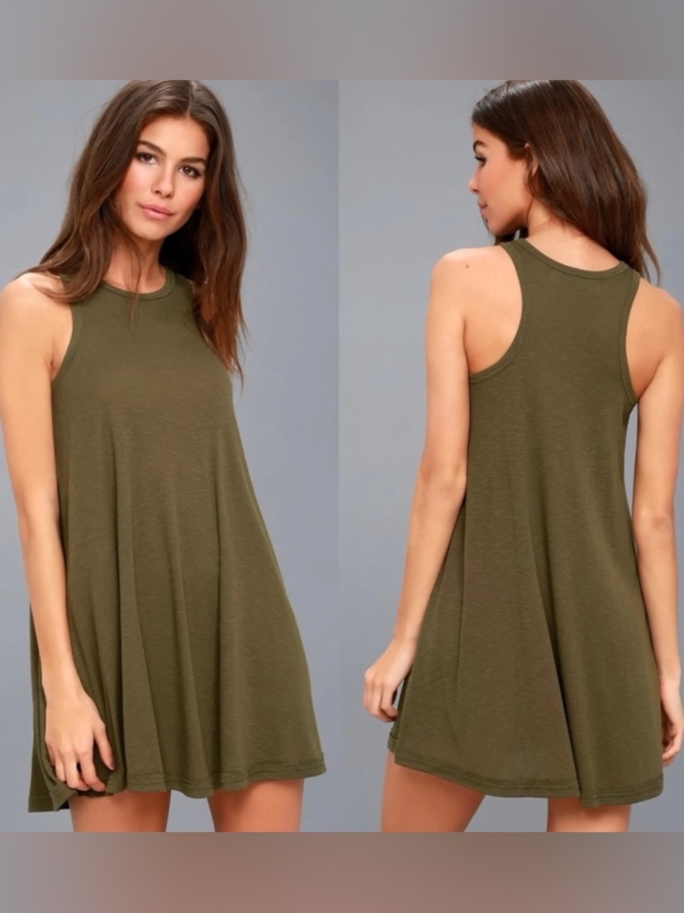 Free People Olive Green LA Nite
Dress FP Beach Size Medium